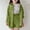 Army Green, variant on RTKFRFLM Girls 2-Piece Shirt Set Solid Color Long Sleeve Lapel Top and High Waist Pocket Shorts Outfit Stylish Classic Summer Fall Clothes for Big Girls and Ages 5-14 Years