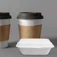 thumbnail image 1 of REOFLYUP 50Pcs Takeout Containers with Lids Paper Packaging Box for Easy Carrying, 1 of 7