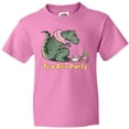 thumbnail image 3 of Inktastic Funny Tea Rex Party Youth T-Shirt, 3 of 5
