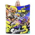 thumbnail image 2 of Splatoon Ultra-Soft Micro Fleece Blanket Cozy Blanket Thick Warm Plush Throw Blanket Sofa Cushion 50"X40", 2 of 7