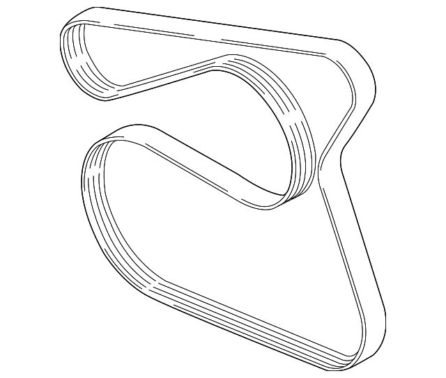 Genuine Ford Serpentine Belt 4R3Z-8620-EC