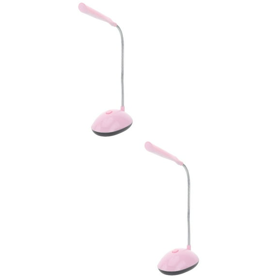 2 Pieces Foldable Table Lamp Desktop LED Light Night Lamps Battery Powered Baby Student
