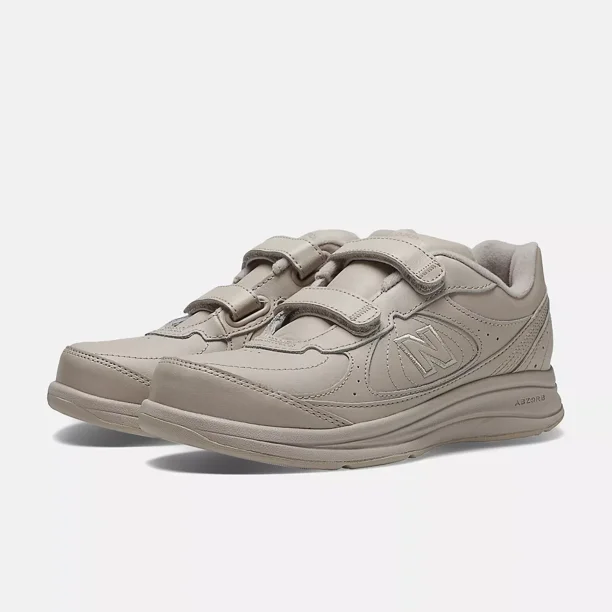 New Balance 577 V1 Hook and Loop Walking Shoe Bone Size Women's 12 Men's 10.5