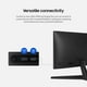 thumbnail image 2 of Monitor de computadora SAMSUNG S43GC Series Business Essential de 24 pulgadas, panel IPS, soporte ajustable en altura, entrada triple, nuevo DisplayPort, 100 Hz, AMD FreeSync, cuidado ocular avanzado, 2 of 5