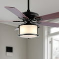thumbnail image 2 of JONATHAN Y Brantley 52" 2-Light Bohemian Farmhouse Iron LED CEILING FAN, Black, 2 of 10