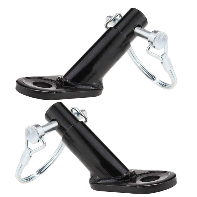 OULII 2Pcs Bike Cargo Trailer Hitch Adapter Iron Heavy Load Bearing Easy Installation for Bicycle
