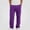 Purple, variant on WAVSUF Boys Jogger Pants Straight Leg with Pockets Elastic Waist Fall Casual Daily Sweatpants Black 7-8
