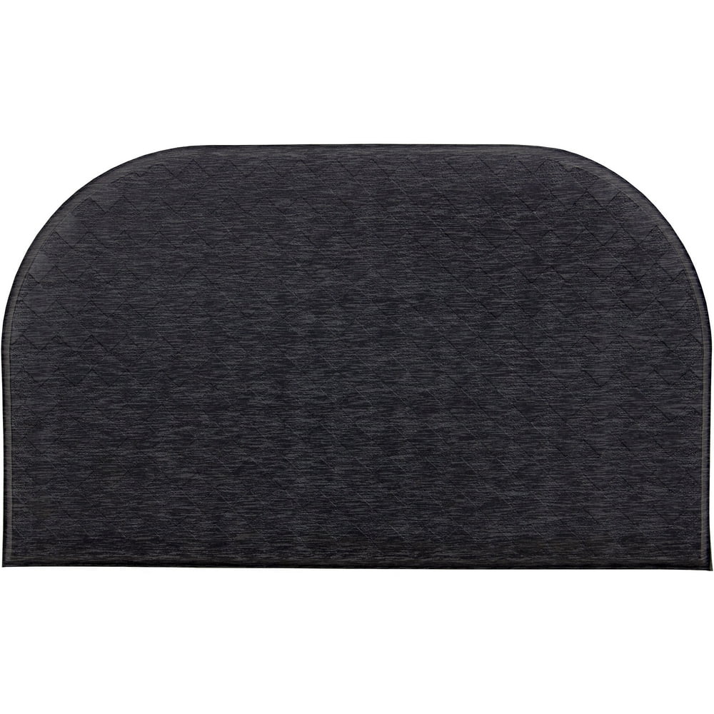 Mainstays 18" x 30" Comfort Mate D Kitchen Mat; Black