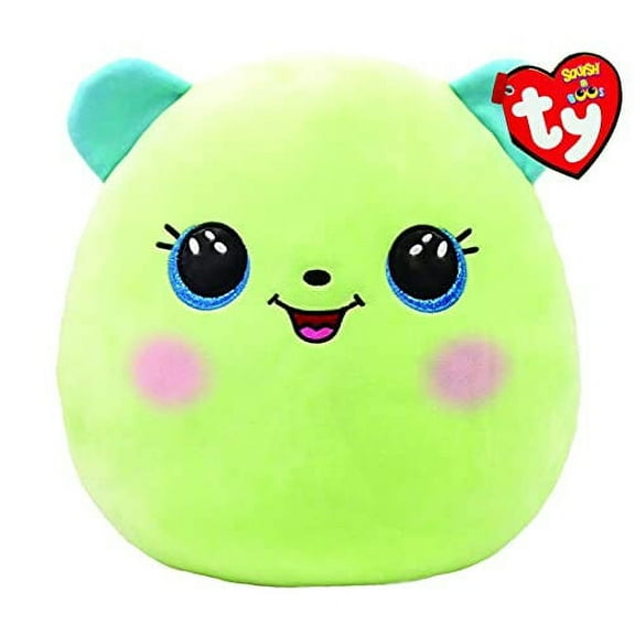 TY Squish-A-Boos Plush - CLOVER the Bear (Small Size - 10 inch)