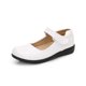 thumbnail image 1 of Zapatos de cuero para niñas, zapatos de mesa para niños en blanco y negro, zapatos de vestir de princesa para niñas de mediana y grande, zapatos individuales para estudiantes de escuela primaria,, 1 of 6