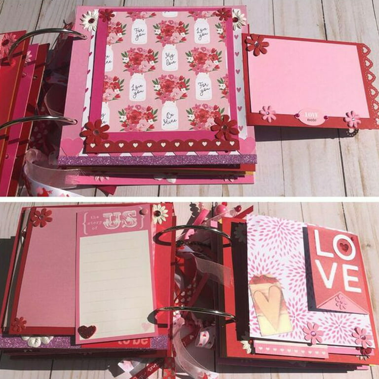 Baby-Pink SCRAPBOOK PHOTO BOX keepsake album by Pioneer® - Picture