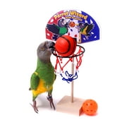 Birdie Basketball - Adjustable Height Parrot Basketball Trick Prop