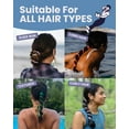 thumbnail image 6 of Rip Tie 3 ct  Black size Regular Soft, Tangle-Free Hair Ties for Medium & Long Hair, 6 of 7