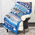 thumbnail image 2 of LHSHID Dad Blanket Gifts for Fathers Day for Dad Gift from Daughter Dad Gift from Son Best Dad Ever Myth Legend Blanket for Sofa Birthday for Father from Son Daughter 30"x40", 2 of 7