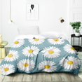 thumbnail image 3 of Flower Daisy Gifts Blanket, Christmas Gift Flower Throw Blanket for Kids Women, Gifts Blanket for Birthday, Leightweight Soft Cozy Blanket Home Couch Living Room Decor All Season Pink(40"x50"), 3 of 7