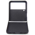 thumbnail image 4 of Estuche De Teléfono De Fibra De Carbono Compatible Con Samsung Z Flip 3 Estuche Protector De Teléfono Delgado Antihuellas Dactilares Cateissary EL016272-00, 4 of 5