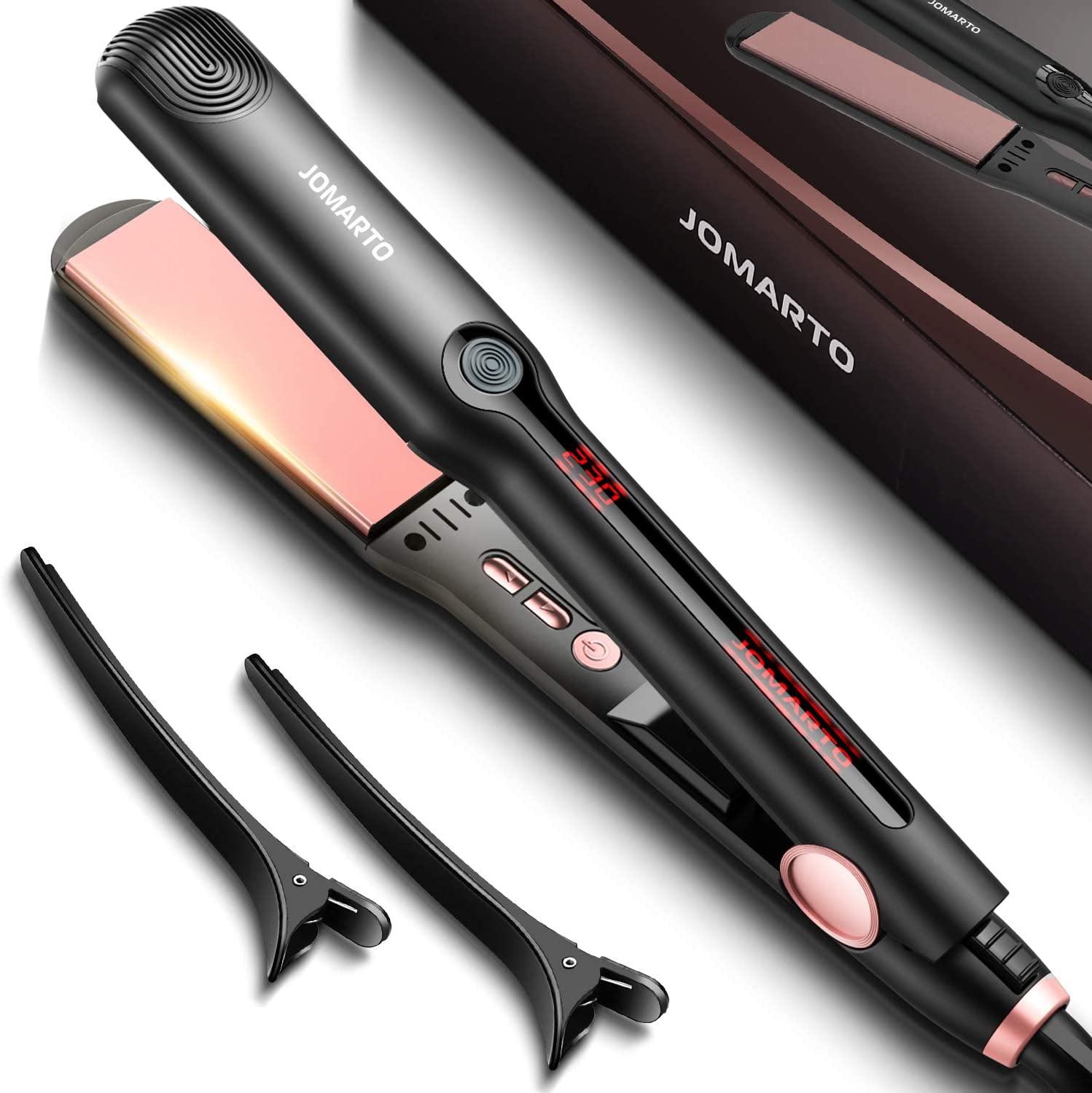 ceramic plate hair straightener