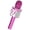 PINK, variant on 5 Core Microphone Wireless Karaoke Mic With Speaker 3 in 1 Portable Bluetooth Microfono Inalambrico