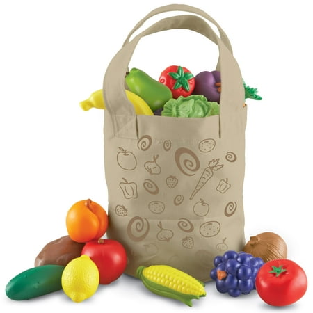 Learning Resources Fresh Picked Fruit And Veggie Tote, Ages 18 mos+