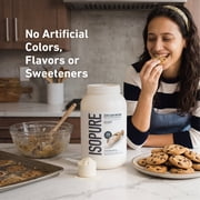 Isopure Zero Carb 100% Pure Whey Isolate Protein Powder, Unflavored, 25g Protein, 14 Servings