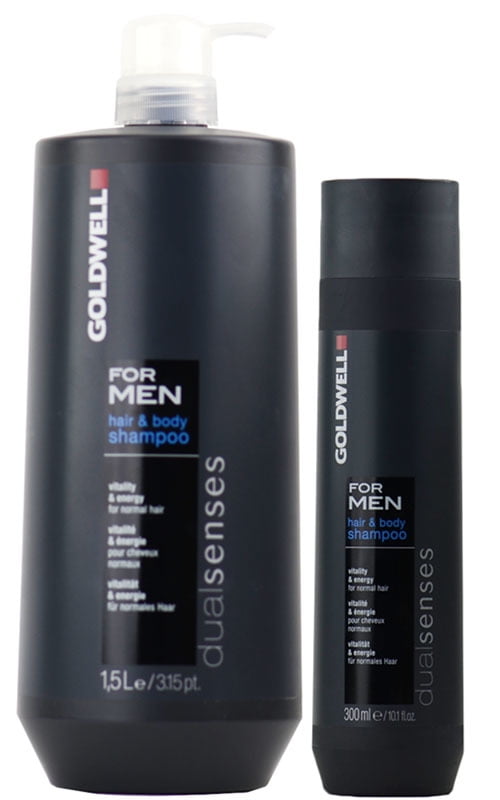 Goldwell Dualsenses Hair/Body Shampoo for Men, 10.1 Ounce