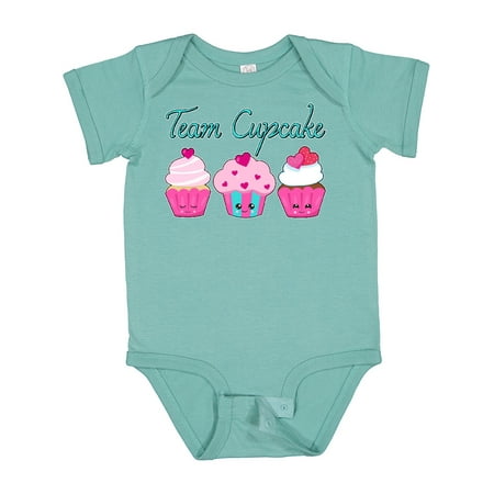 

Inktastic Team Cupcake- Happy Cupcakes Gift Baby Boy or Baby Girl Bodysuit