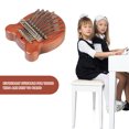 thumbnail image 4 of Mini Kalimba de 8 teclas de madera/Metal dedo pulgar Piano pequeño instrumento Musical, 4 of 7