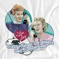 thumbnail image 2 of I Love Lucy T-Shirt Always Connected Unisex Graphic Tee For Men & Women, 2 of 7
