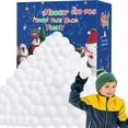 thumbnail image 1 of Pelotas de nieve Homiar para interiores, 200 unidades, blandas y falsas, 1 of 7
