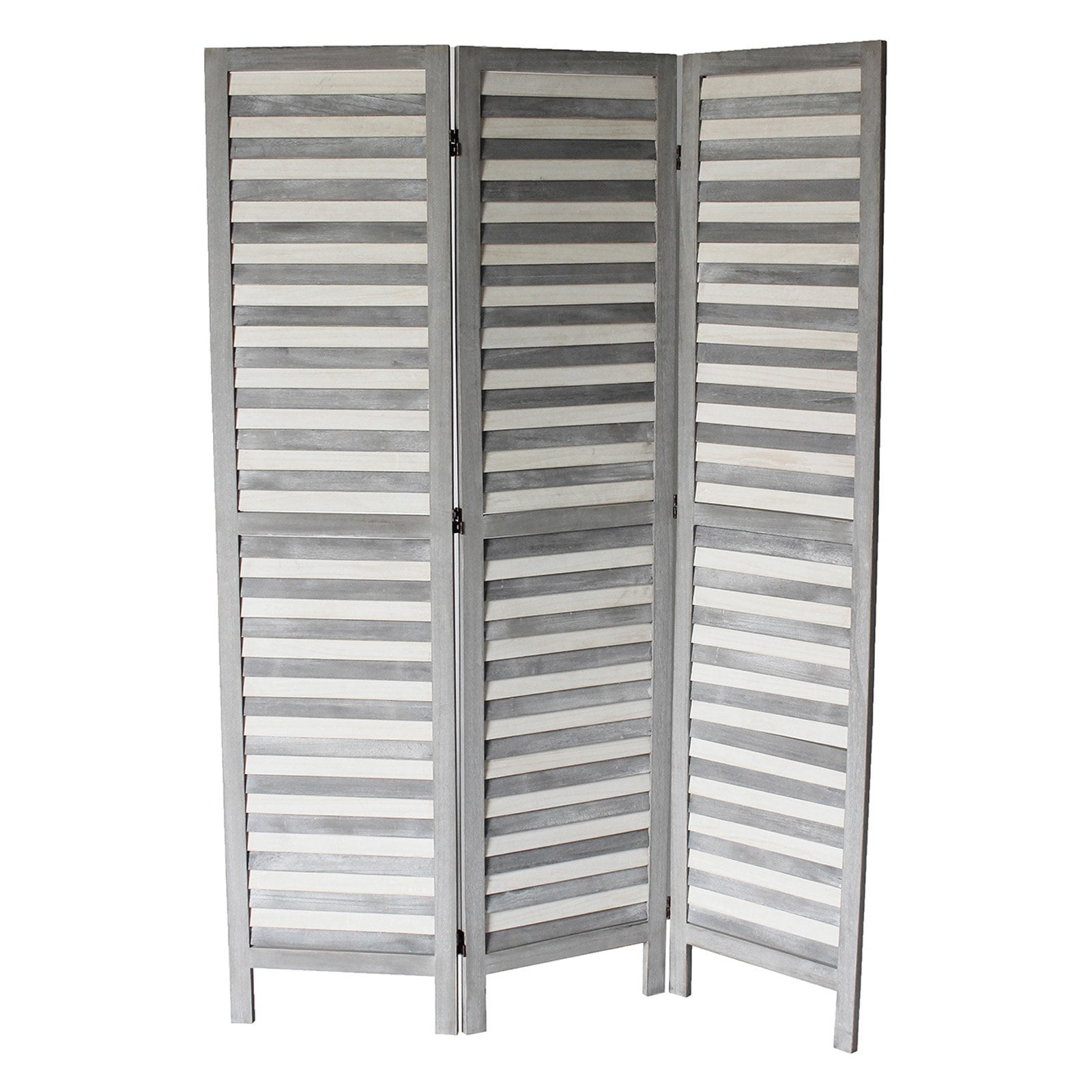 Milton Green Stars Max 3-Panel Room Divider, Gray