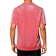 thumbnail image 3 of Camisetas Polo Brillantes INSPIRE CHIC para Hombre, Tops Brillantes de Manga Corta, Polo Metálico Disco L Rojo, 3 of 5