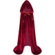 thumbnail image 2 of Makroyl Capa de terciopelo para niños con capucha para disfraces de Halloween y Navidad, 2 of 4