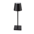 thumbnail image 3 of Lampe Tactile à DEL, Lampe de Table Sans Fil Rechargeable Moderne à Haute Luminosité avec Interrupteur Tactile à Intensité Réglable pour l'Extérieur pour Bar Or,Argent,Noir,Blanc, 3 of 8