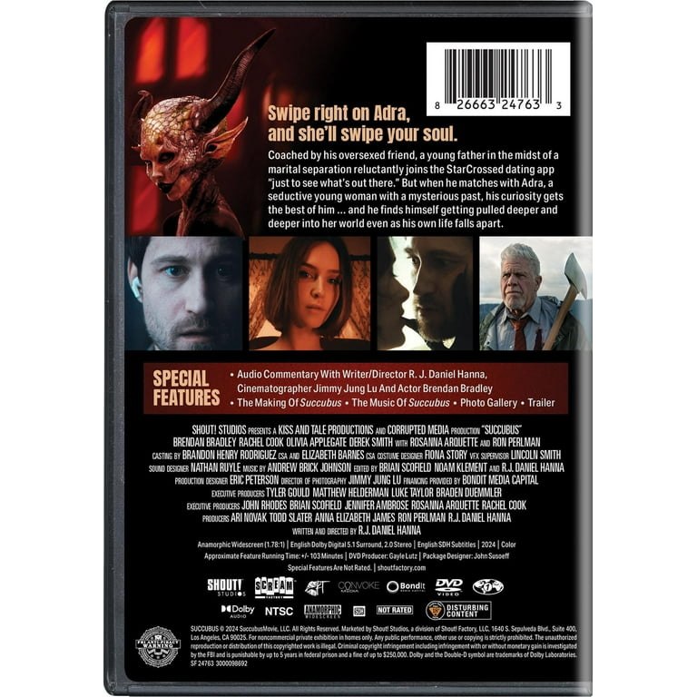 Succubus (DVD), Shout Factory, Horror - Walmart.com