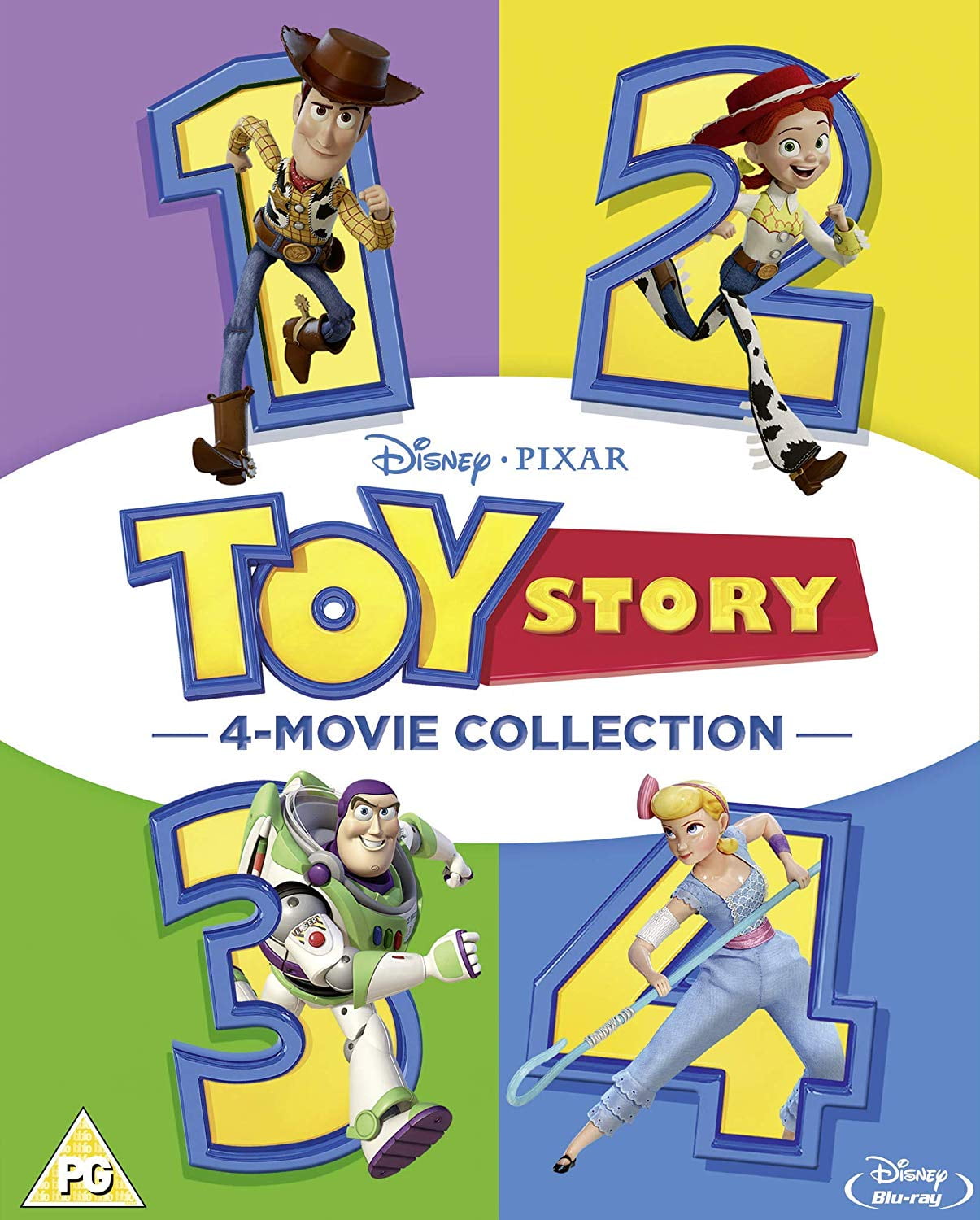 Disney And Pixars Toy Story 1 4 Collection Blu Ray Box Set Walmart