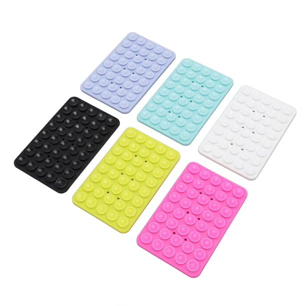 Tenedor Del Teléfono De La Succión Del Silicón, Resbalón Del Soporte 6pcs De La Caja Del Teléfono De La Succión Antideslizante Para Los Espejos