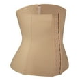thumbnail image 3 of Waist Trainer for Women Body Shaper Tummy Control Shapewear Underbust Sport Girdle Corsets for Workout, Beige, XS, 3 of 7