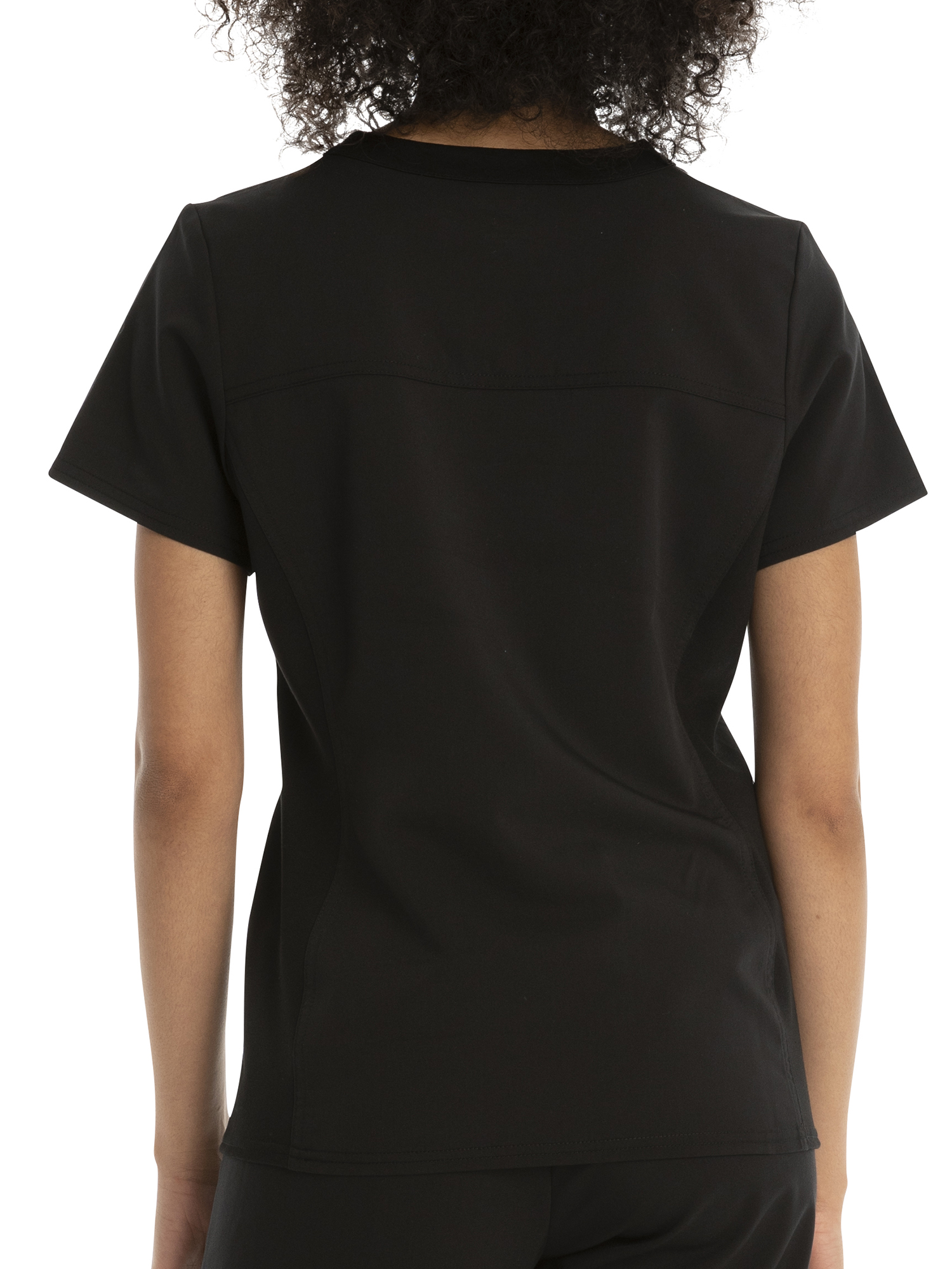 Scrubstar Women's Flexible Stretch Knit Side Panel V-Neck Scrub Top WD803
