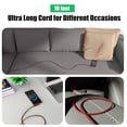 thumbnail image 4 of JJEAN-Type C Charger Fast Charging, 90 Degree USB to USB C Cable [10ft] Braided Cord Compatible with Compatible with Galaxy S10/S9/S8, Note 9/8, A13/A12/A03s/A32, V40/V30/V35/G7 [2Pack,Red], 4 of 4