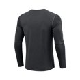 thumbnail image 5 of Long-Sleeve T-Shirt for Men Casual Trendy Crew Neck Upf 50+ Sun Protection T-Shirt Moisture Wicking Slim Fit T Shirt for Outdoor Sports Dark Gray 3XL, 5 of 5
