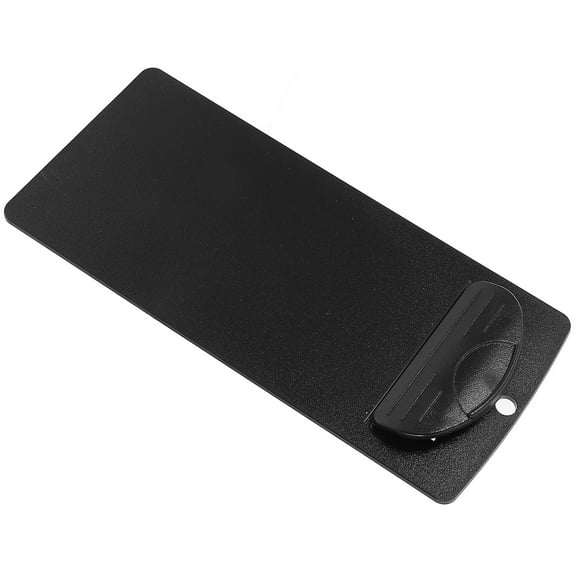 Raindrops  4 Pcs Long Clipboard Clipboards Restaurants Student Nurse Black