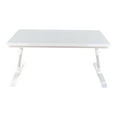 thumbnail image 2 of Portable Laptop Bed Table with Foldable Legs Aluminum Alloy, Rotating Desktop, Large Space, Minimalist Design for Writing Working Reading Eating, 2 of 7