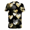 thumbnail image 4 of Ceisia Men Casual Round Neck Printing Pullover Fitness Gift Sports Short Sleeve T-Shirt - Valentine's Day Casual Tops, 4 of 5