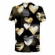 thumbnail image 5 of Tops para hombre, blusas y camisas de manga corta con cuello redondo para hombre, jersey informal con cuello redondo estampado para hombre, pantalones cortos deportivos para fitness, blusa de poliéste, 5 of 5