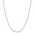 thumbnail image 1 of 925 Sterling Silver 2.75mm Link Chain Necklace Pendant Charm Cable Long, 1 of 9
