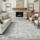 thumbnail image 2 of Alfombra Area Rugxara Vintage Abstracto Boho Gris 150x210 cm, 2 of 9