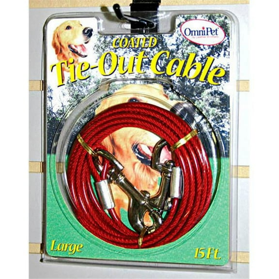 Leather Brothers 167CT-10 Tie-Out Cable Heavy Duty Large - 10 ft.