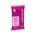 thumbnail image 4 of goodwipes Down There Wipes, Feminine Hygiene Wipes, Rosewater Scented, 1 Pack, 20 Total Wipes, 4 of 7