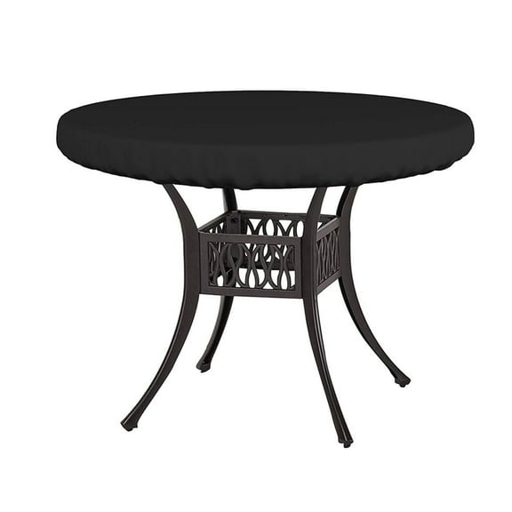 RANME 210D Oxford Round Table Cover For Outdoor Furniture Weather Protection
