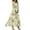 Army Green, variant on NUINUI Summer Dresses for Women 2025,Women's Floral Maxi Dress Elegant Long Sleeve V-Neck Casual Flowing Gown for Parties and Daily Wear,Size:XL,Light Blue